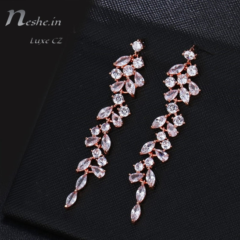 Small Teardrop Dangle Earrings for Wedding Party Prom Cubic Zirconia  Crystal CZ Drop Earrings Women's Girls Bridal Jewelry for Bride Bridesmaids  Mother of Bride Gift | SHEIN USA